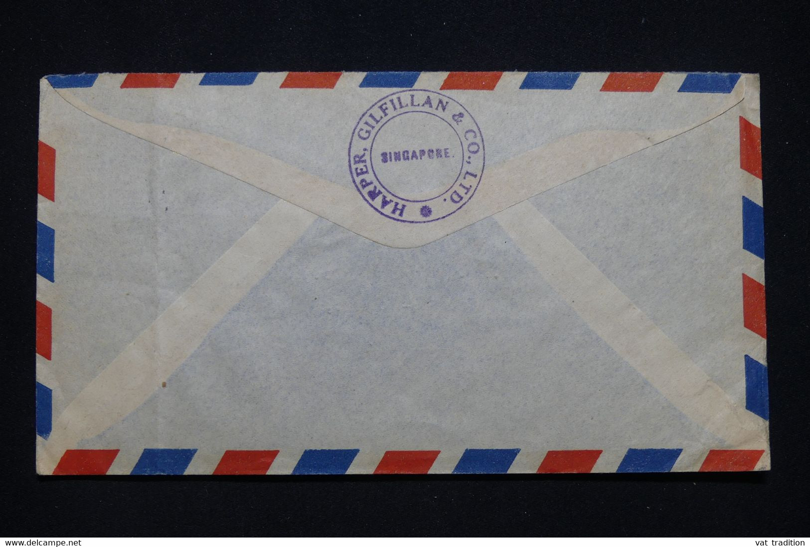 MALAISIE - Enveloppe Commerciale De Singapour Pour La France En  1948 - L 100137 - Malaya (British Military Administration)