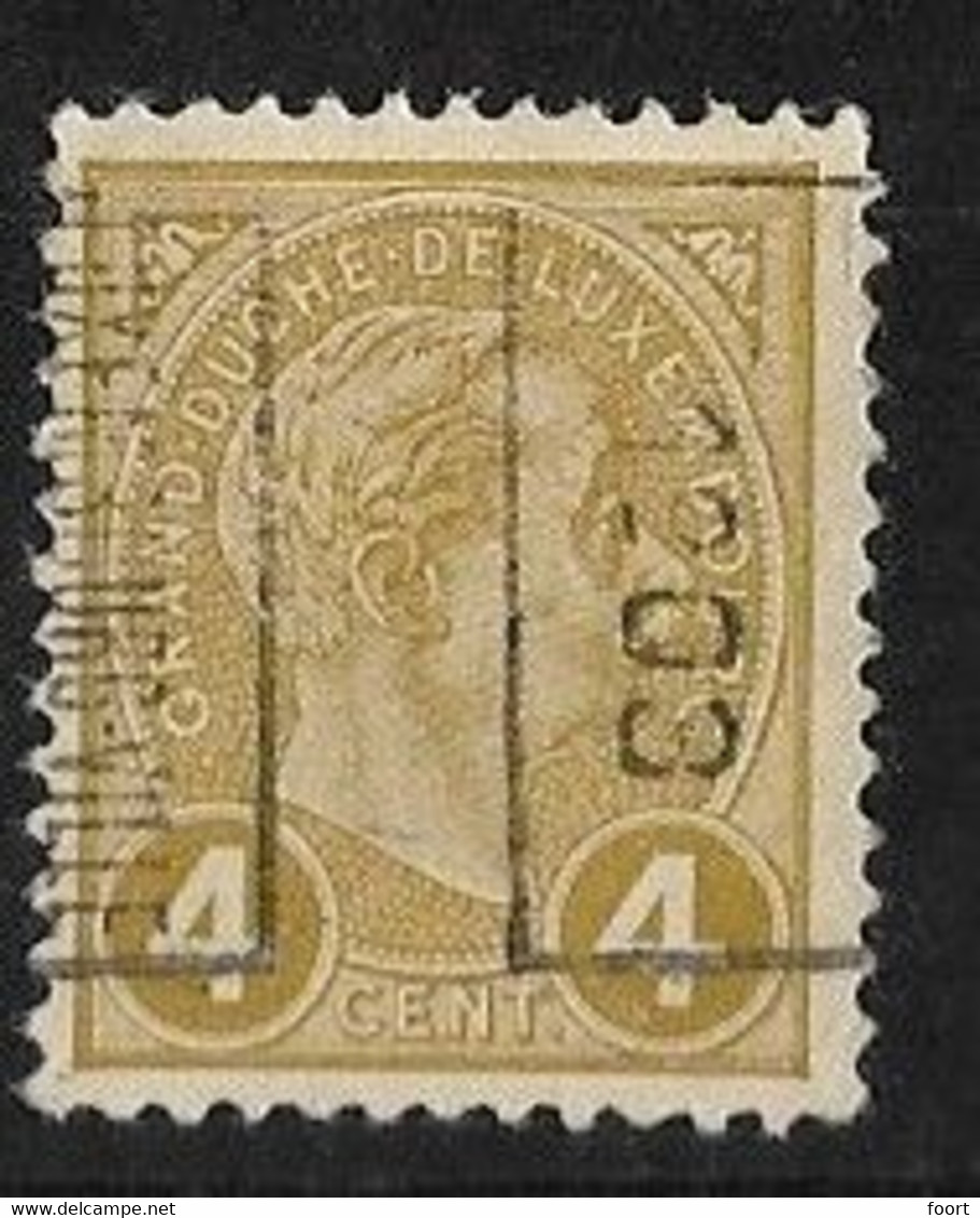 Luxembourg 1903 Prifix Nr. 14B - Voorafgestempeld