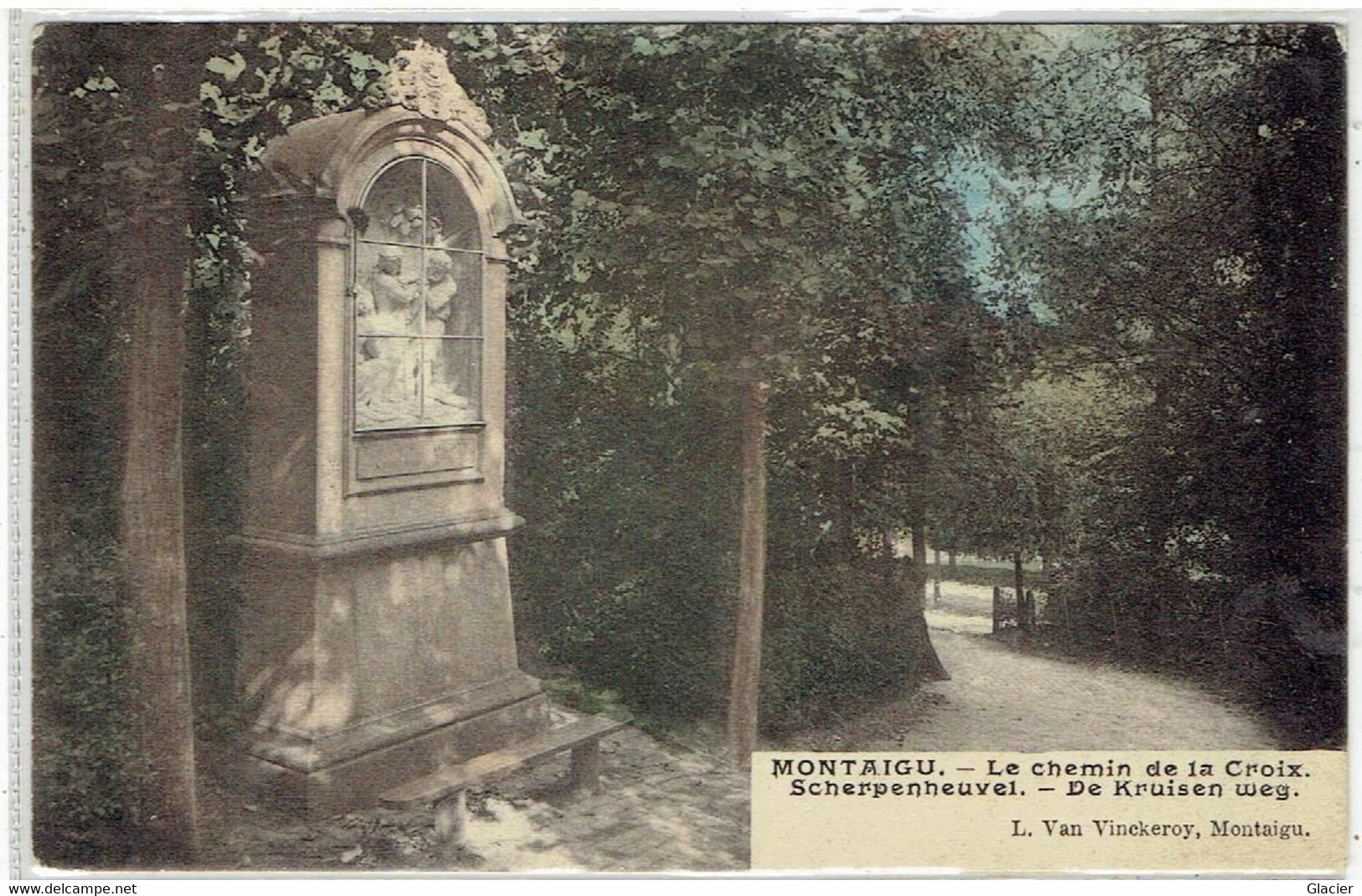 Scherpenheuvel-Zichem - Montaigu - Le Chemin De La Croix - De Kruisen Weg - Gekleurd - Scherpenheuvel-Zichem