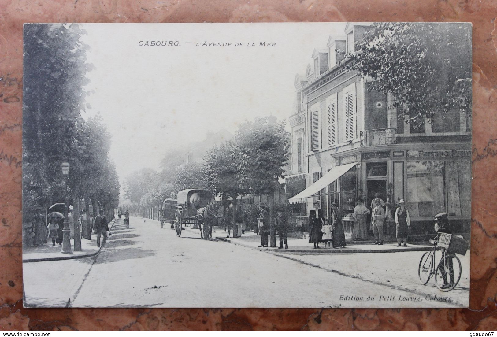 CABOURG (14) - L'AVENUE DE LA MER - Cabourg