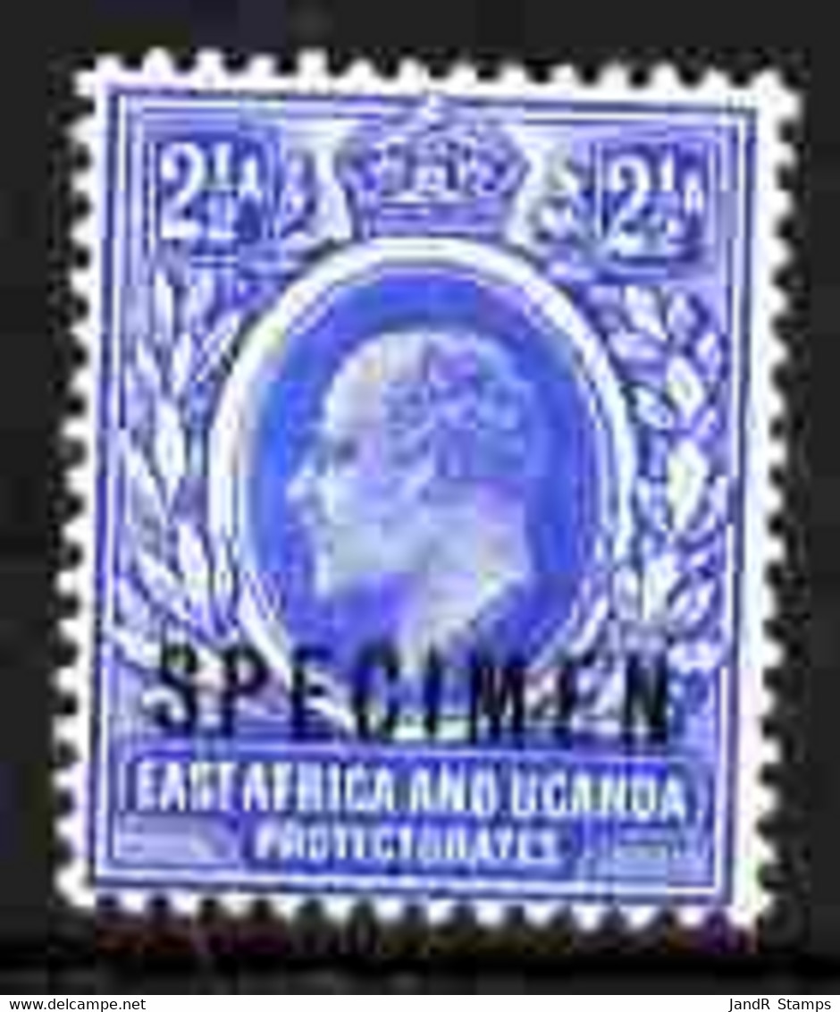 Kenya, Uganda & Tanganyika 1903-04 KE7 Crown CA 2.5a Overprinted SPECIMEN Fresh With Gum SG 4s (only About 750 Produced) - Sonstige & Ohne Zuordnung