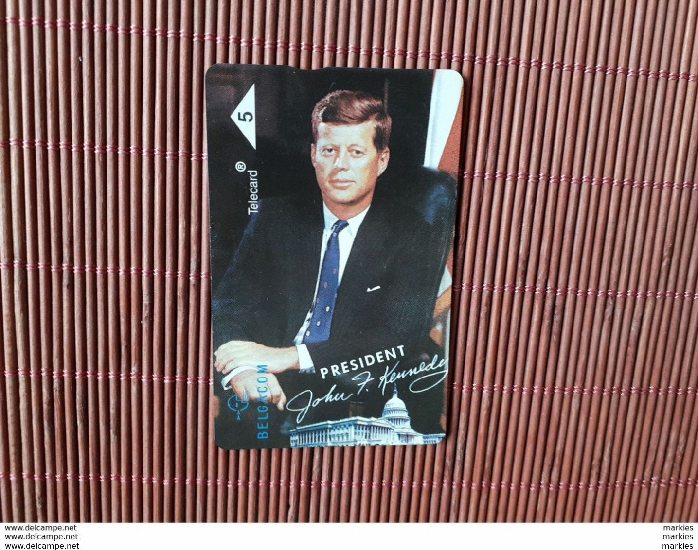 Phonecard  John F Kennedy 507 L (Mint,Neuve) Only 1000 EX Made  Rare ! - Without Chip