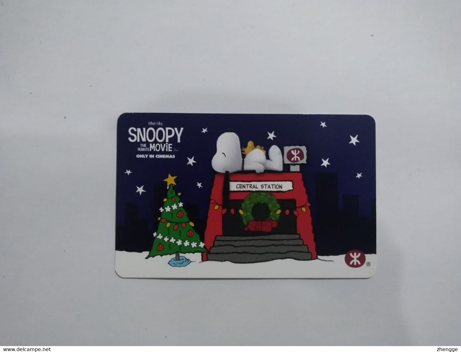 Hong Kong Transport Cards, Snoopy, Movie ,(1pcs,sample) - Non Classés