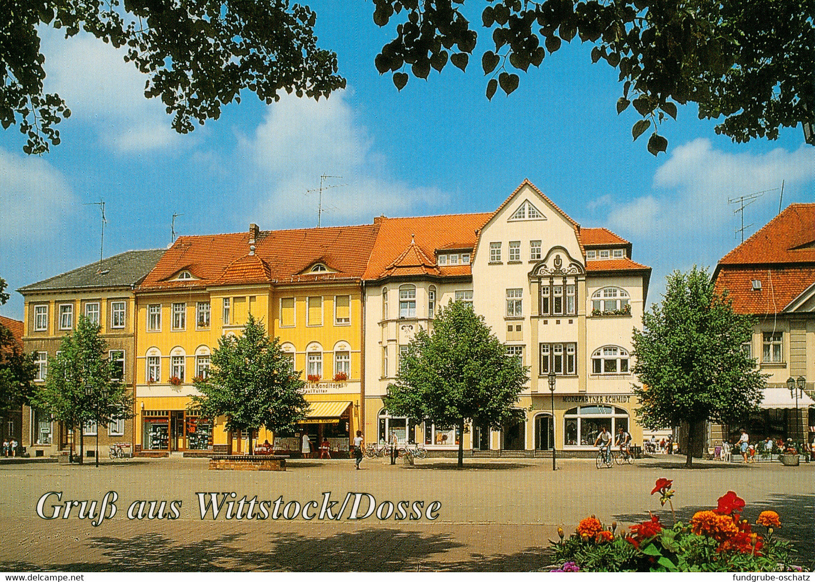 AK Wittstock Dosse Markt - Wittstock