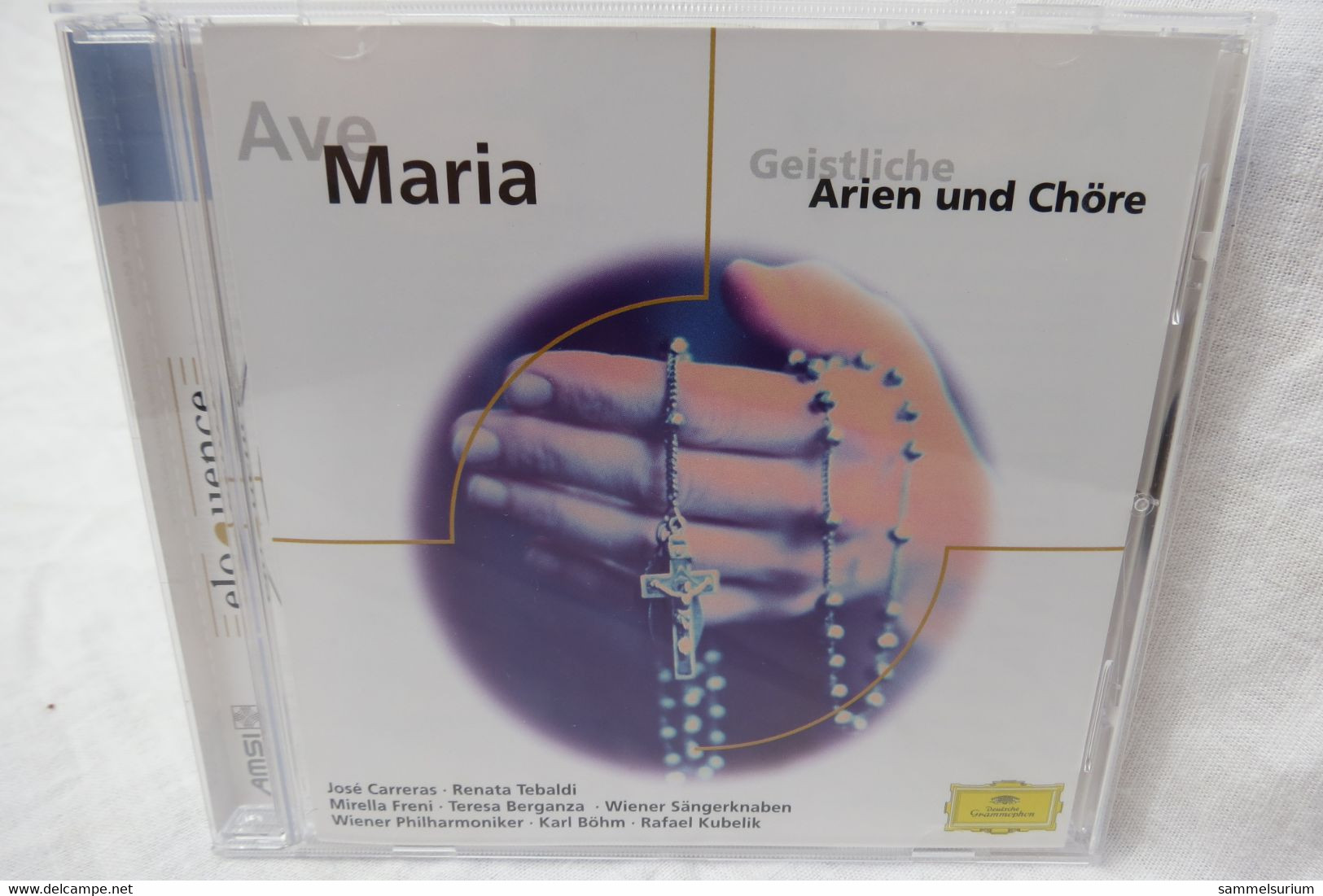 CD "Ave Maria" Geistliche Arien Und Chöre - Canciones Religiosas Y  Gospels