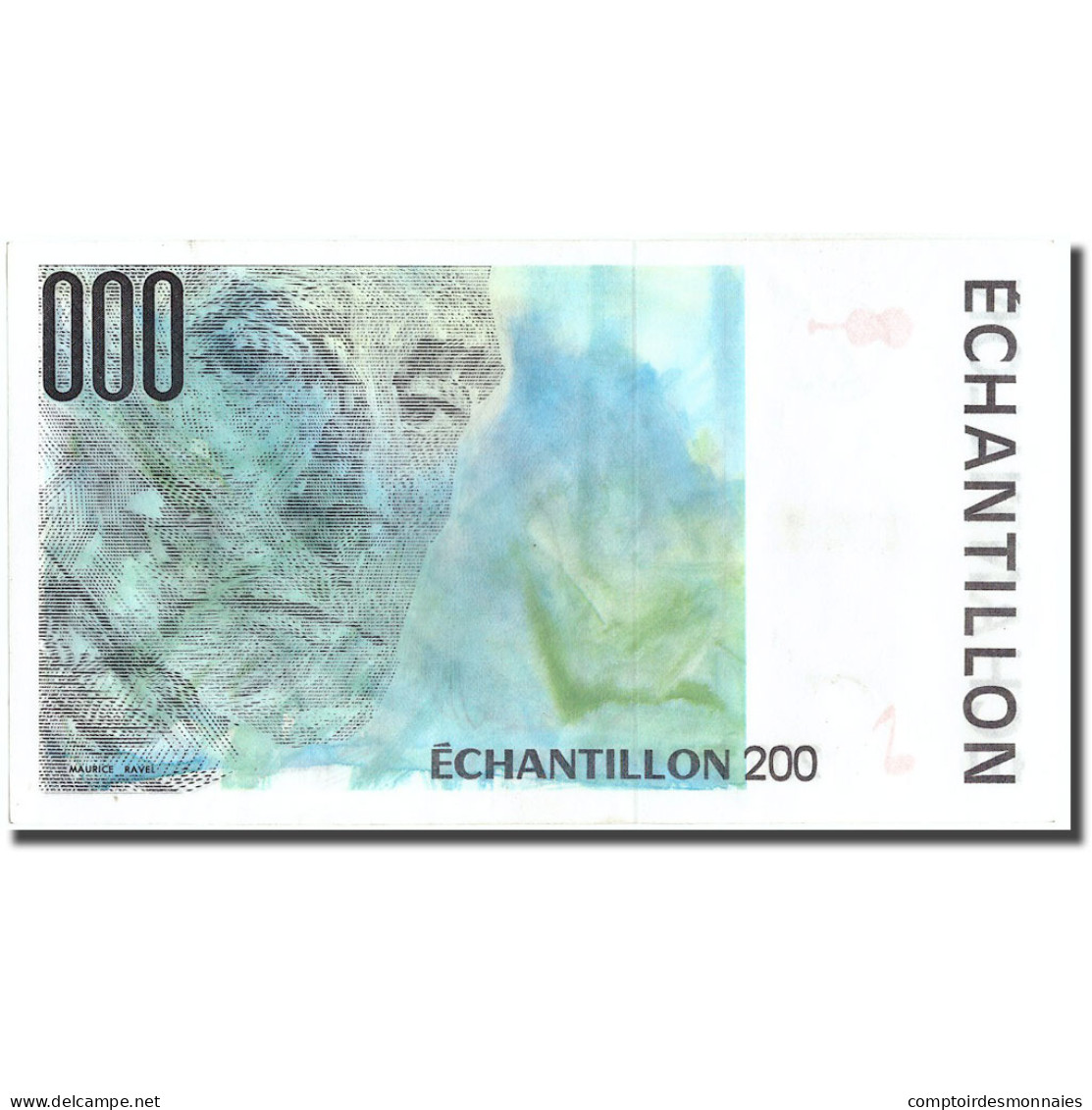 France, 200 Francs, échantillon, SUP - Fehlprägungen