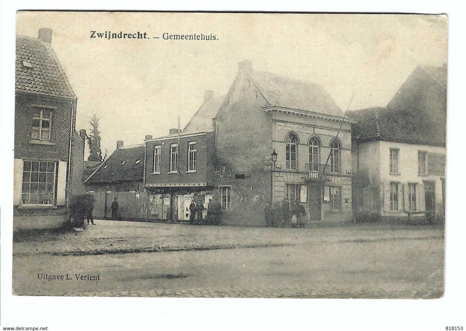 Zwijndrecht - Gemeentehuis 1942 - Zwijndrecht