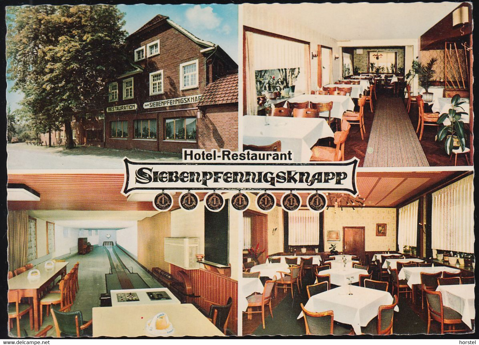 D-44532 Lünen - Hotel - Restaurant "Siebenpfennigsknapp" - Kegelbahn - Luenen