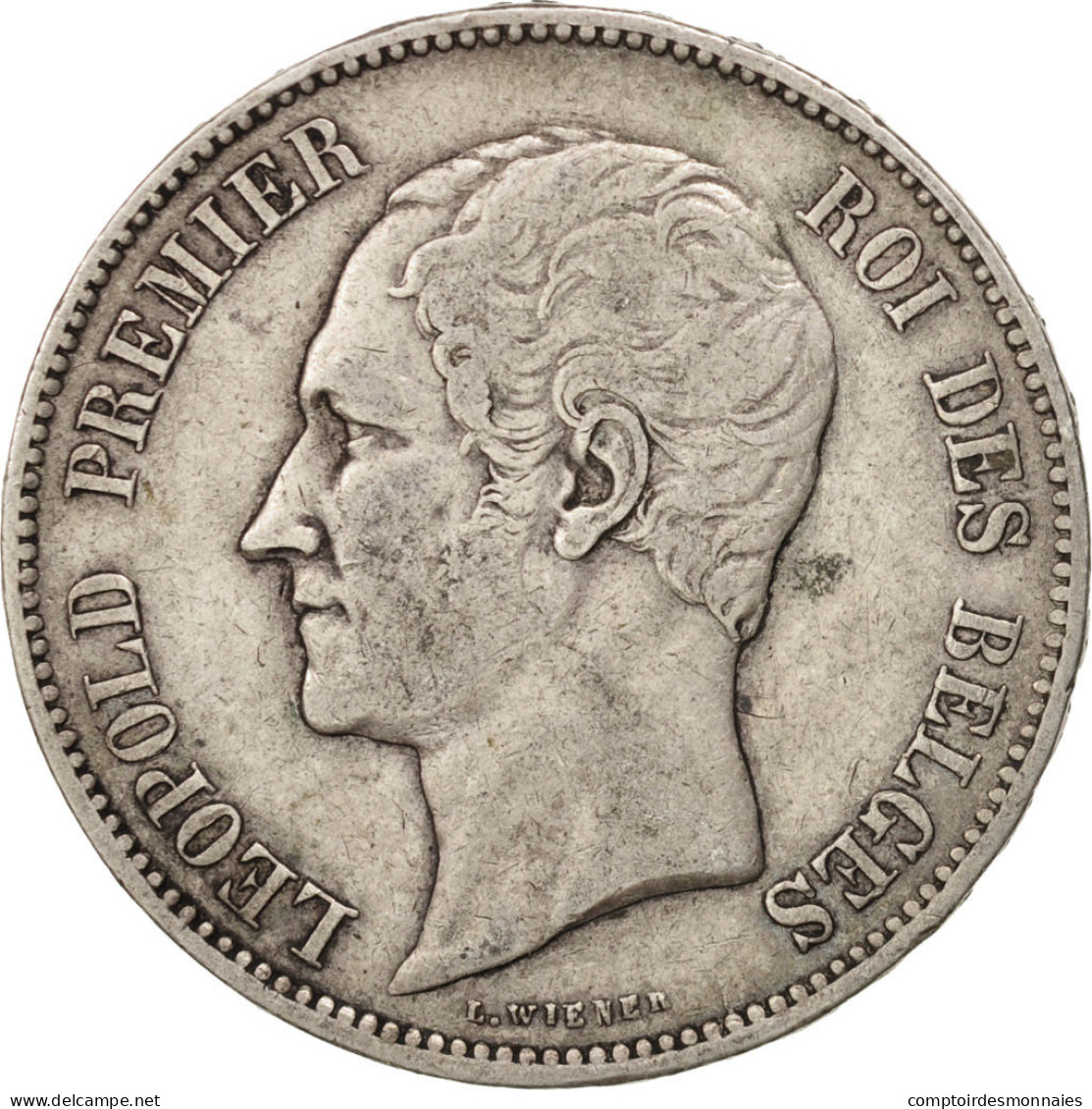 Monnaie, Belgique, Leopold I, 5 Francs, 5 Frank, 1965, Bruxelles, TTB, Argent - 5 Frank