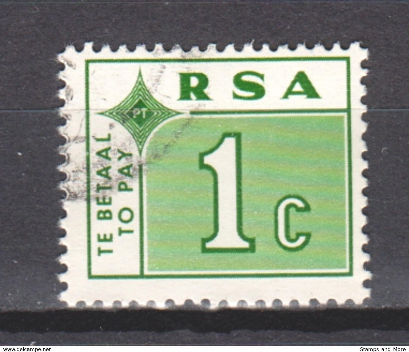 South Africa 1972 Porto Mi 72 Canceled - Timbres-taxe