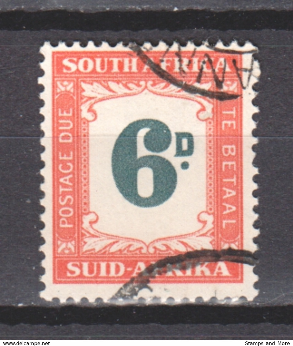 South Africa 1950 Porto Mi 43 Canceled - Segnatasse