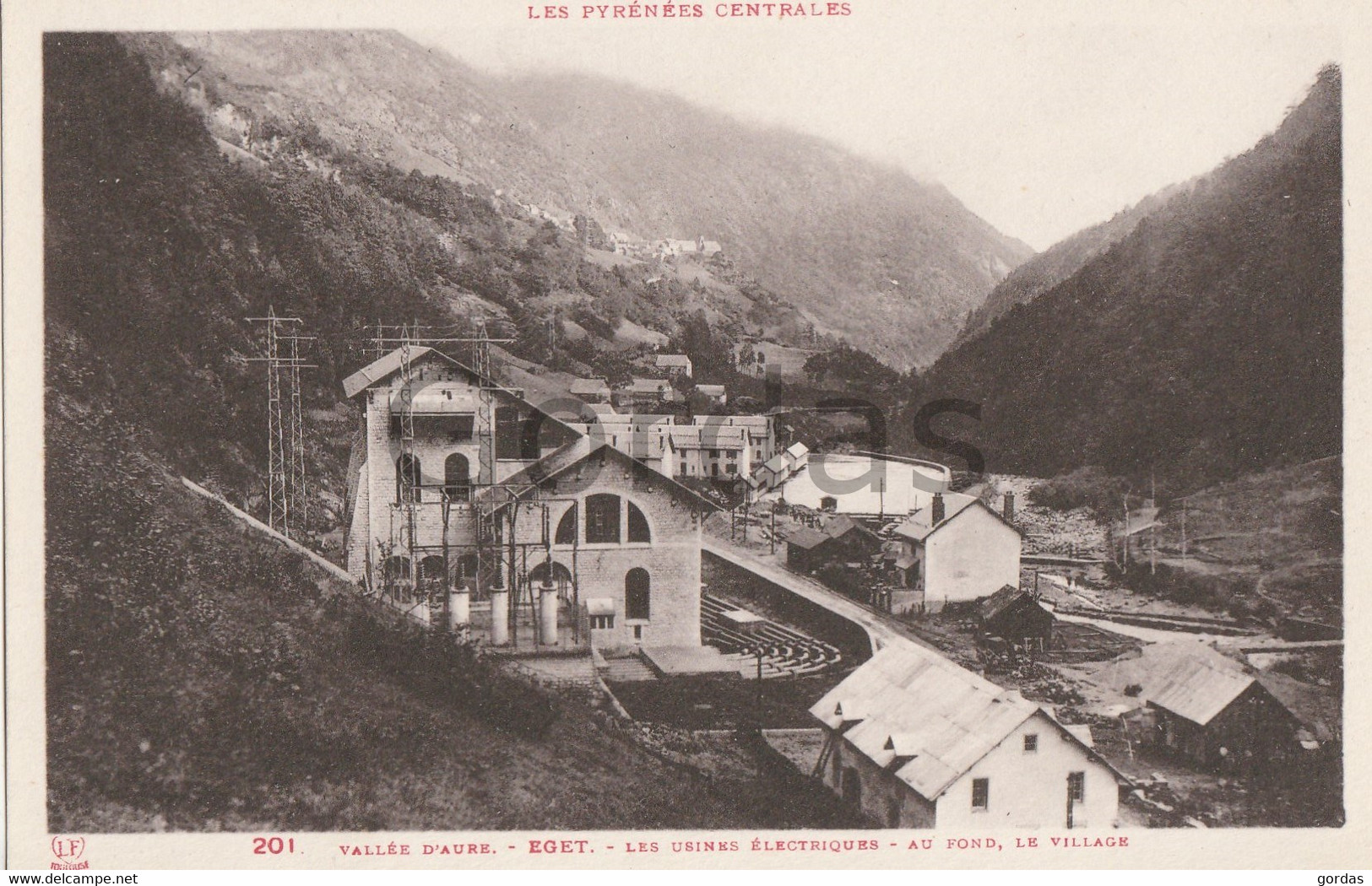 France - Aragouet - Eget - Vallee D'Aure - Les Usines Electrique - Aragnouet