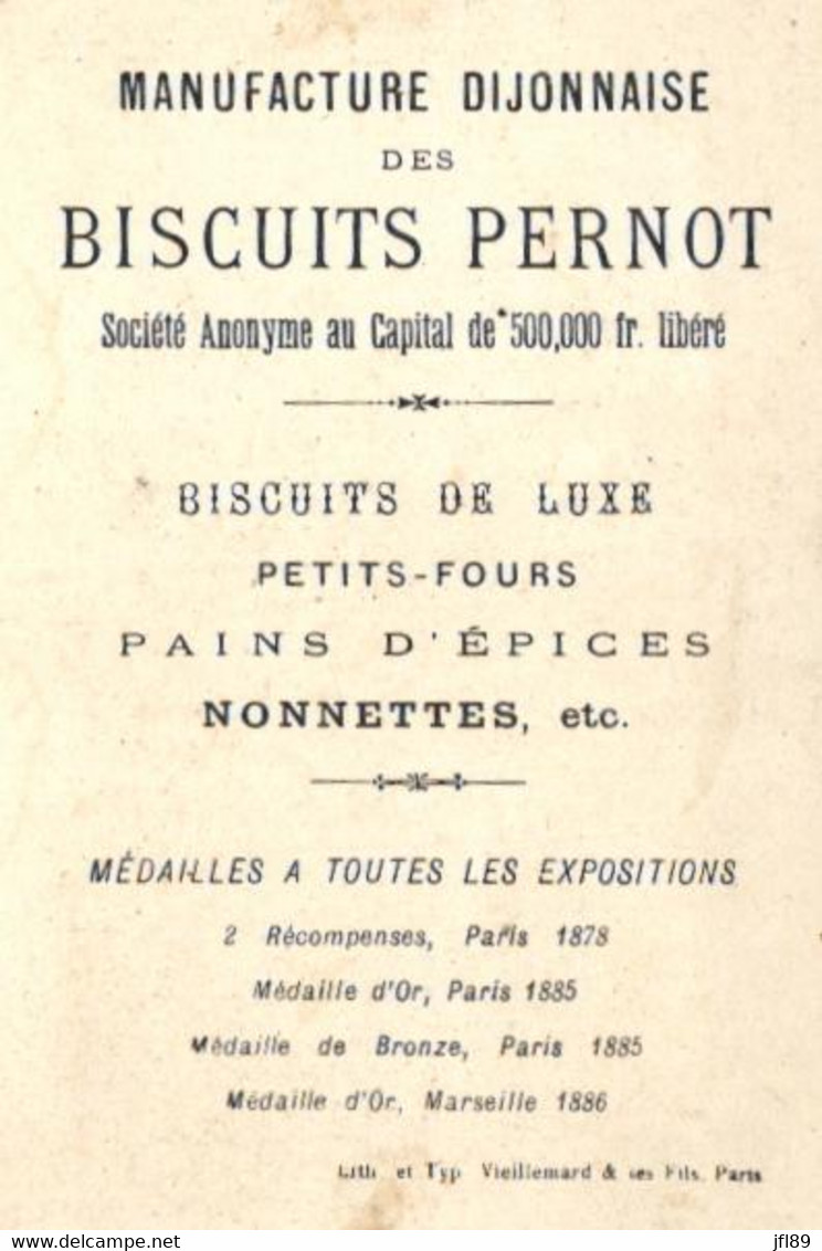 Chromos - Biscuits Pernot - Paris - Pains D'Epices - Nonnettes - .........l'Etoile Gémit Et Pleure - E 5191a - Pernot