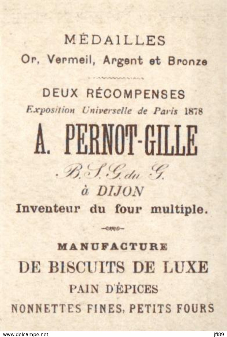 Chromos - Biscuits Pernot-Gille - Dijon - Le Whiskey - E 5193 - Pernot