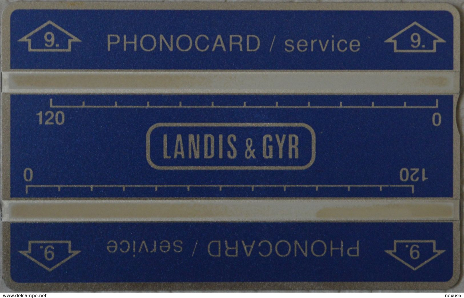 Netherlands - L&G Service Card - Blue Phonocard, Str. 9, Cn. 341K - 1993, 240Units, Mint - [4] Test & Servicios