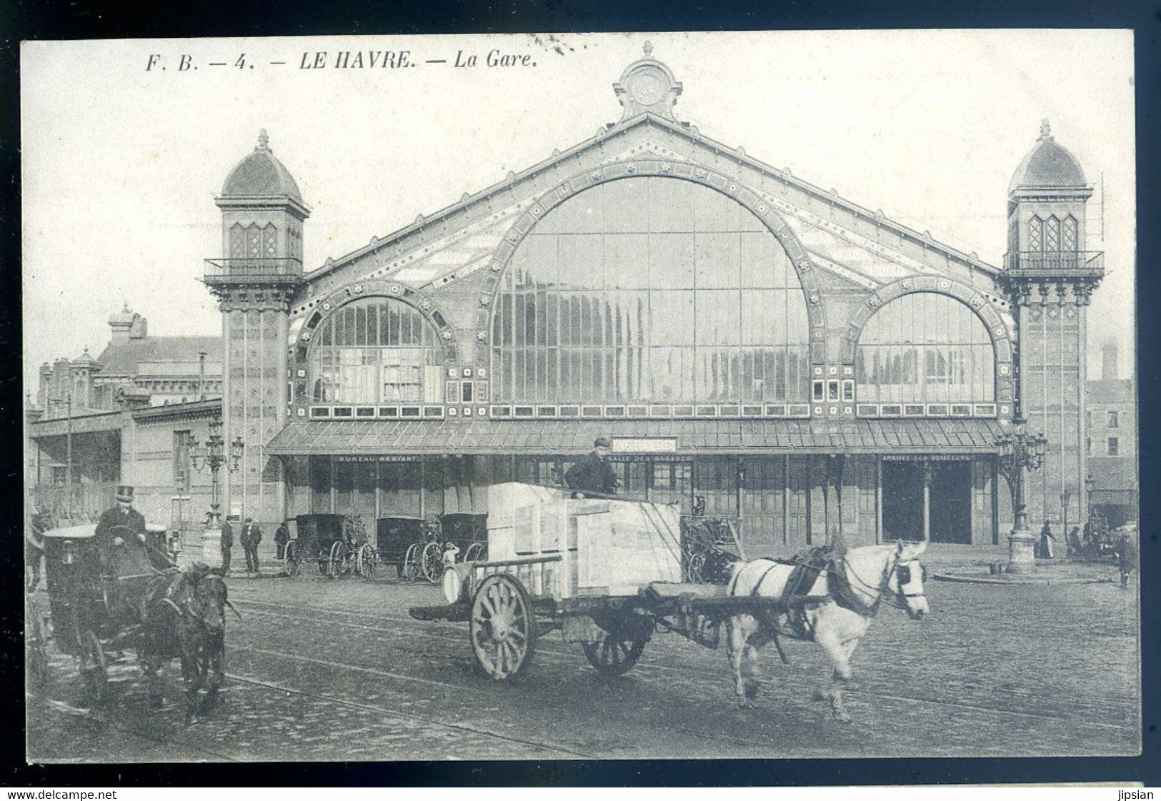 Cpa Du 76 Le Havre La Gare   AVR21-41 - Bahnhof