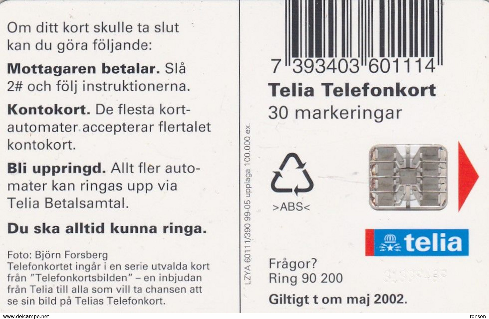 Sweden, 30.390, Fjäril Och Prästkrage, Butterfly And Flower, 2 Scans. - Farfalle