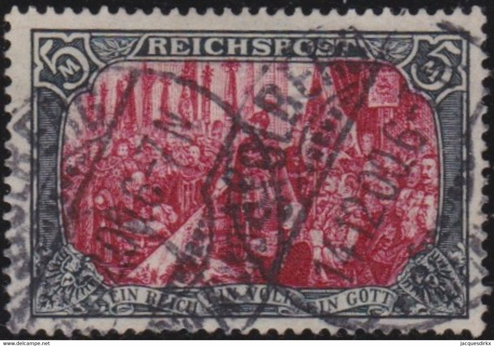 Deutsches Reich   .    Michel   .   66  (2 Scans)      .     O        Gebraucht - Used Stamps