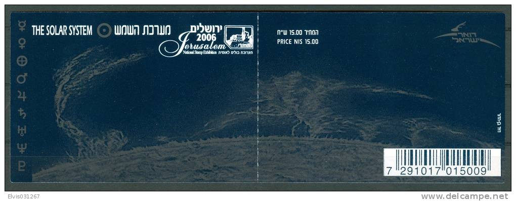 Israel BOOKLET - 2006, Michel/Philex Nr. : 1865-1870, - MNH - Mint Condition - - Markenheftchen