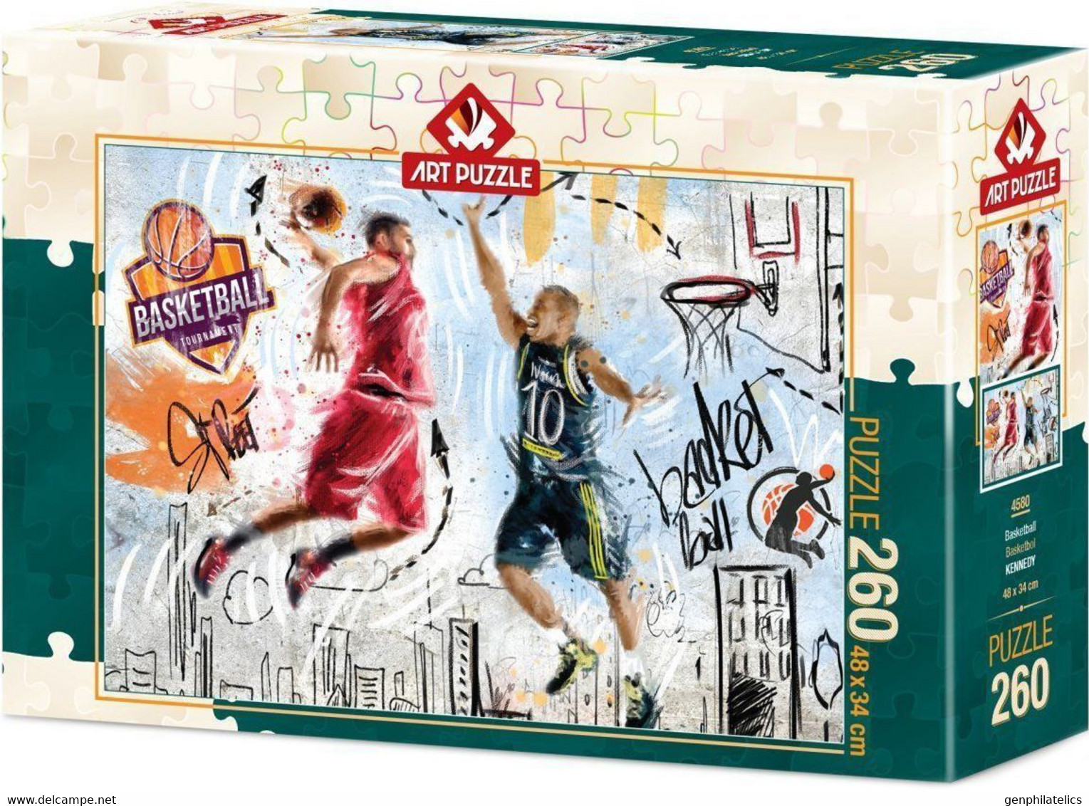 NEW Art Puzzle Jigsaw Puzzle 260 Tiles Pieces "Basketball" - Puzzle Games