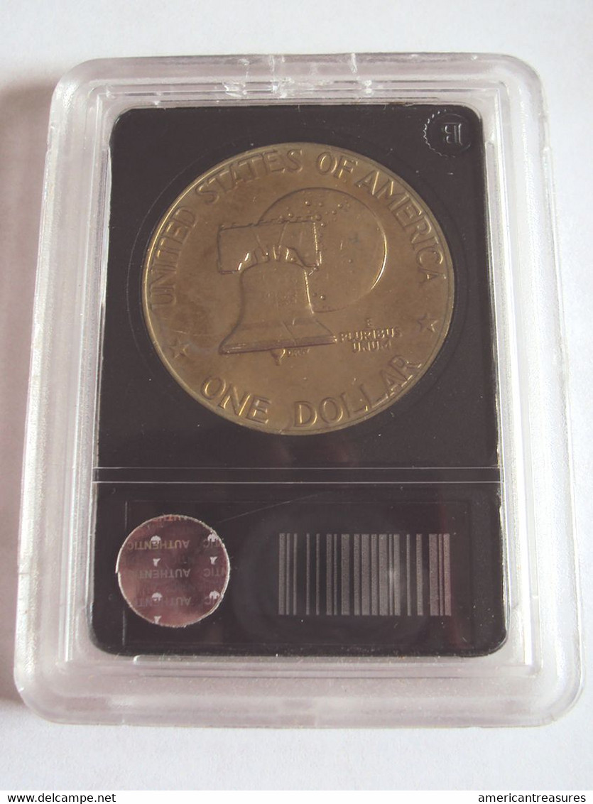 USA 1776-1976 Eisenhower 1 Dollar Coin Bicentennial Edition - BU - Collector's Item - 1971-1978: Eisenhower