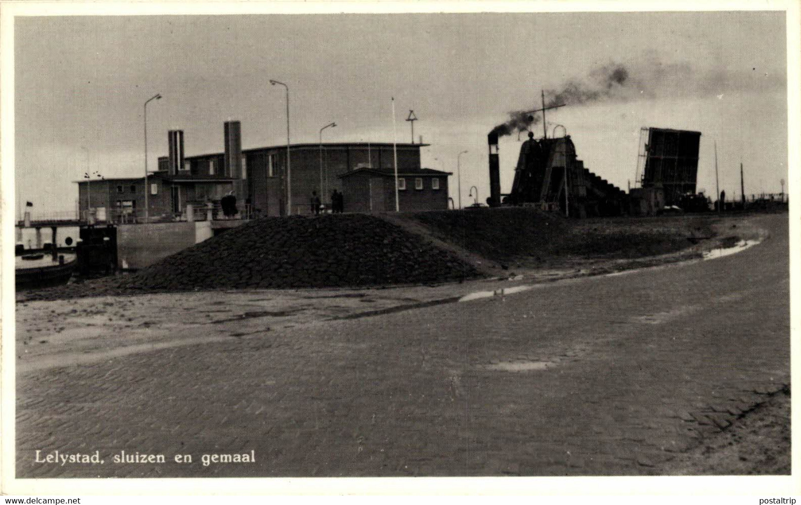 LELYSTAD   SLUIZEN EN GEMAAL   FLEVOLAND  HOLLAND HOLANDA NETHERLANDS - Lelystad