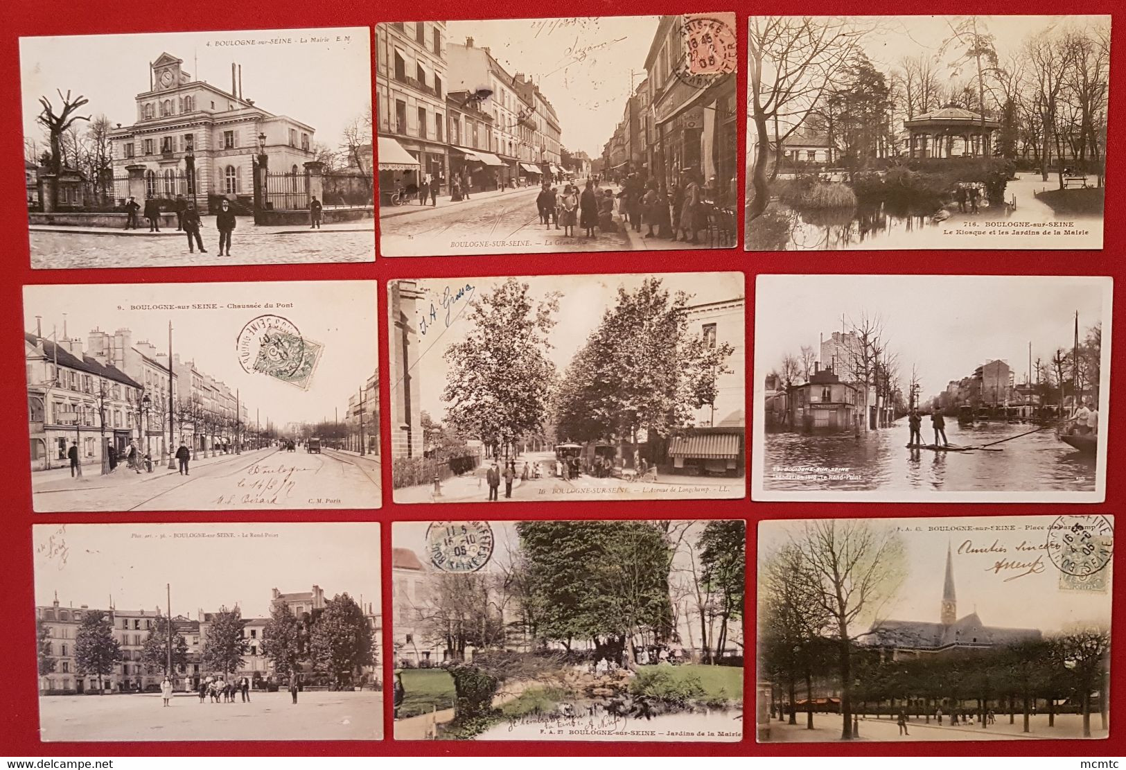 14 Cartes -  Boulogne  -  [92]  - Hauts De Seine - Boulogne Billancourt