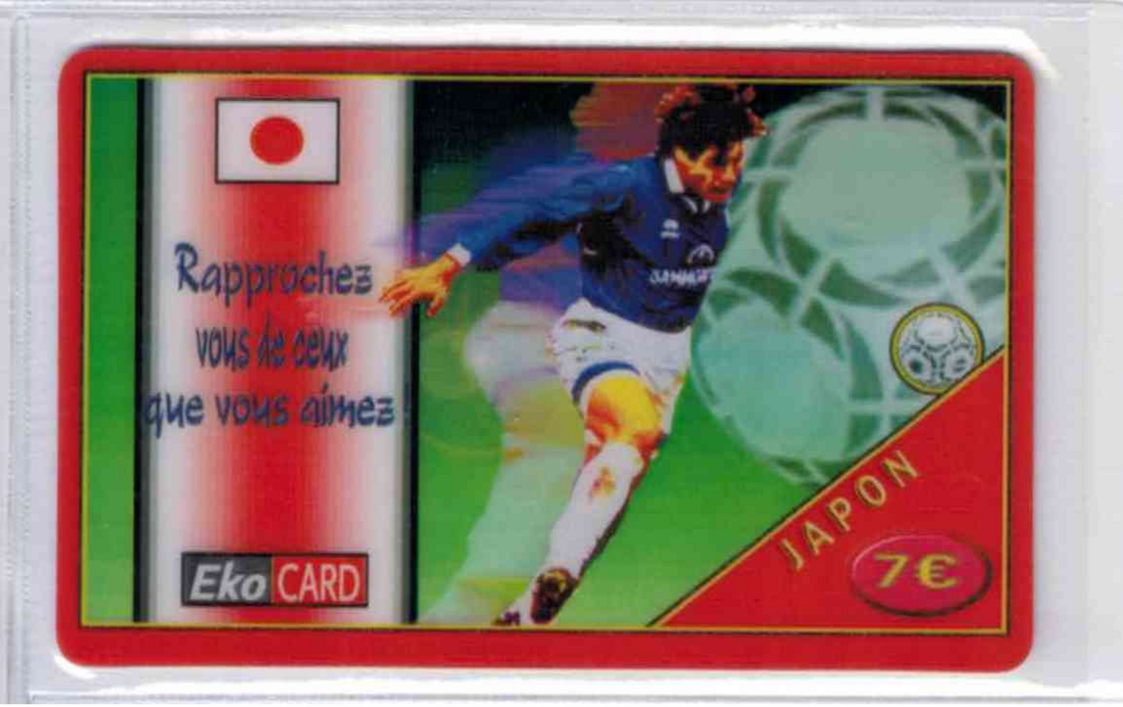 EKO CARD - 7 € - Football - Japon - Voir Scans - Antilles (French)