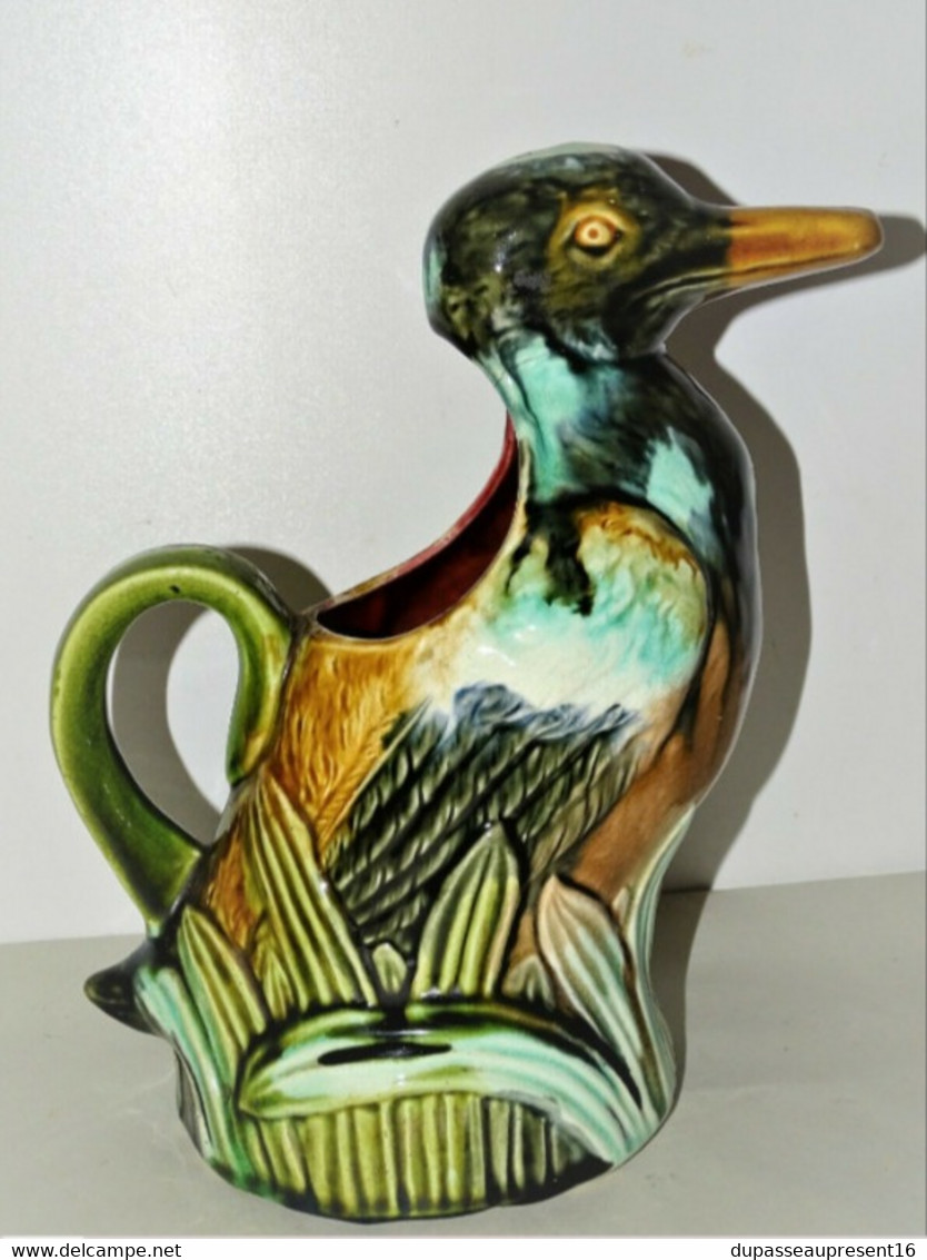 PICHET CANARD BARBOTINE Marqué ONNAING N° 712 COLLECTION VITRINE Déco XXe - Onnaing (FRA)