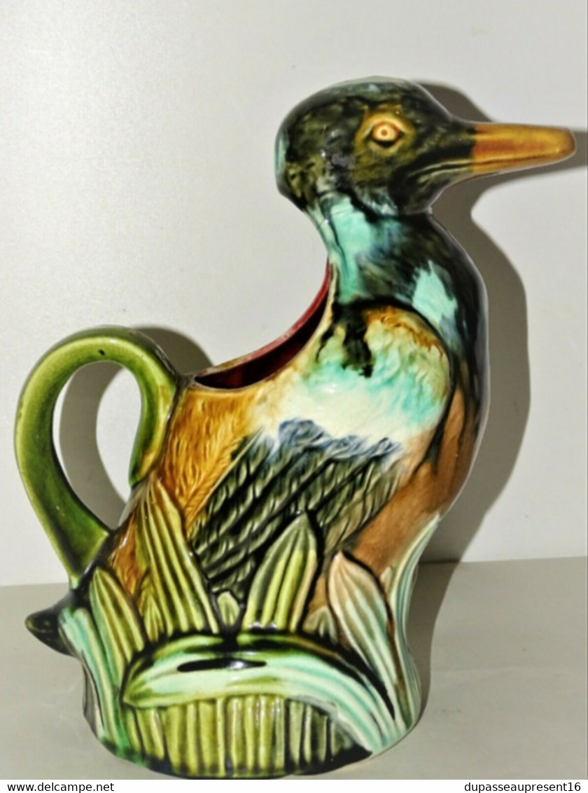 PICHET CANARD BARBOTINE Marqué ONNAING N° 712 COLLECTION VITRINE Déco XXe - Onnaing (FRA)