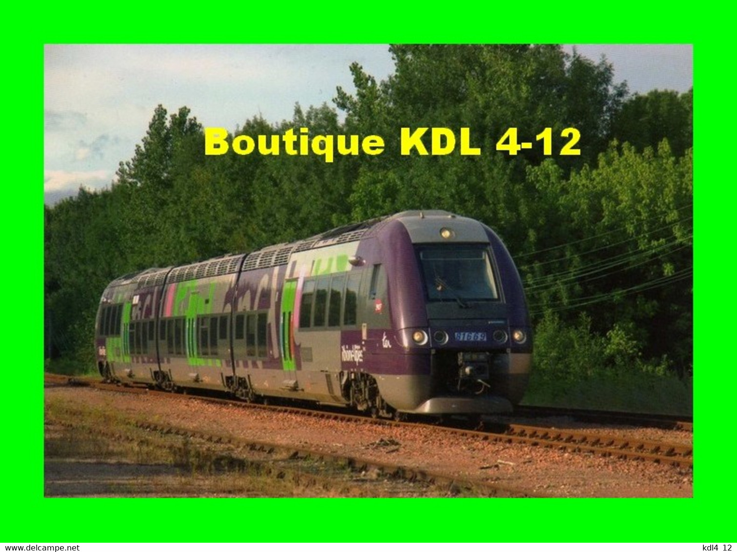 ACACF 252 - Autorail B 81669 Vers LOCHES - Indre Et Loire - SNCF - Trains