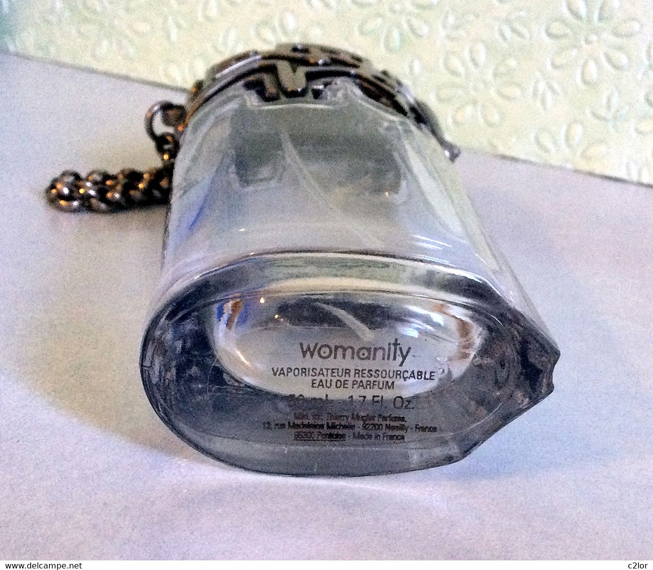 Rare Flacon " WOMANITY"  De Thierry MUGLER Flacon Ressoursçable  Eau De Parfum 50 Ml  VIDE/EMPTY - Bottles (empty)