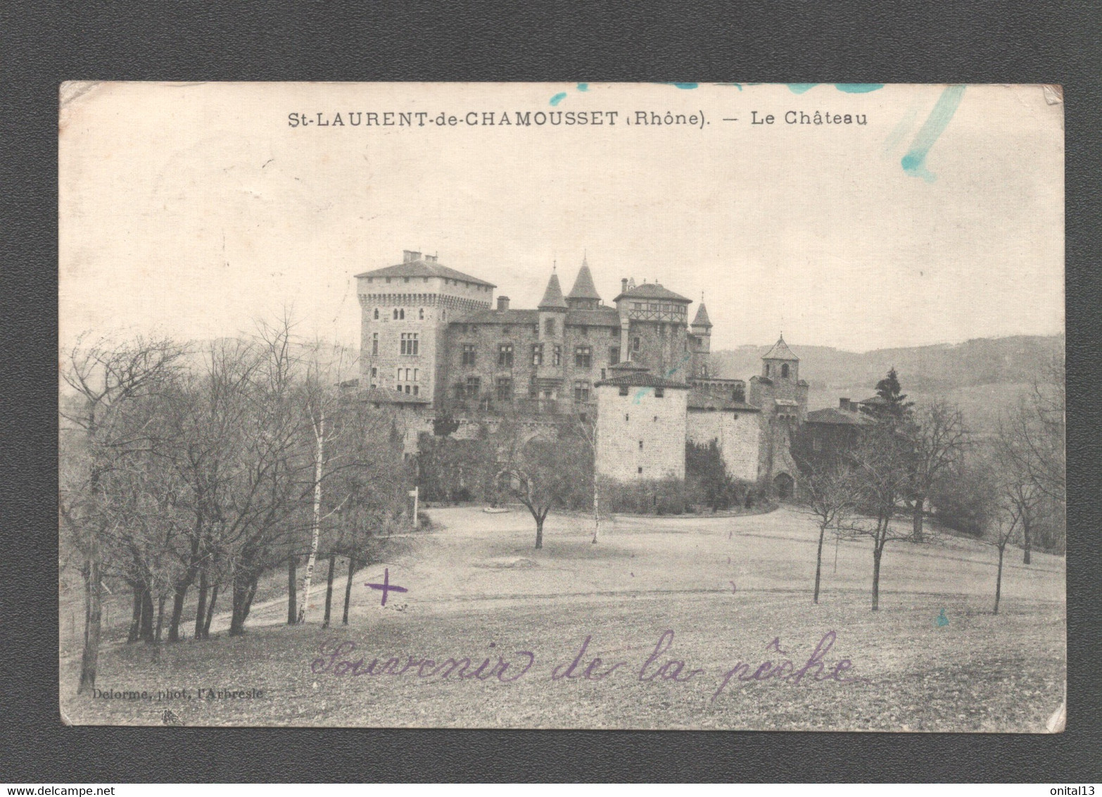 SAINT LAURENT DE CHAMOUSSET LE CHATEAU  C2742 - Saint-Laurent-de-Chamousset