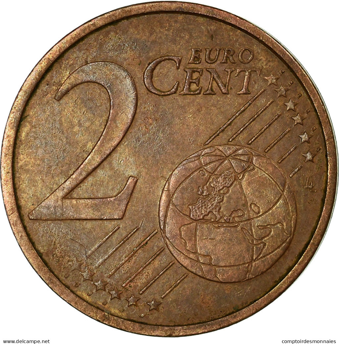 Eurozone, 2 Euro Cent, Double Revers, TTB, Coppered Steel - Variétés Et Curiosités