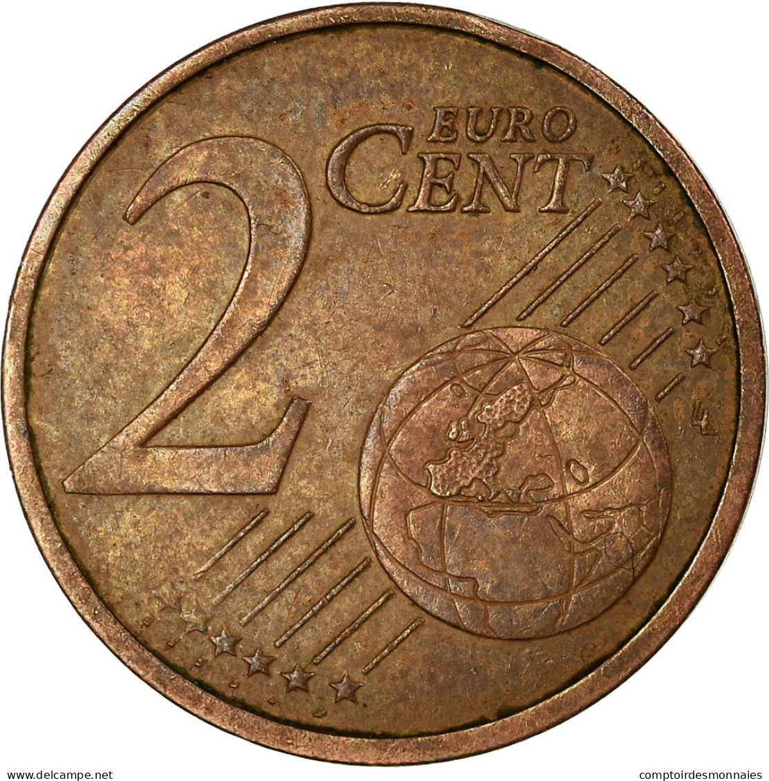 Eurozone, 2 Euro Cent, Double Revers, TTB, Coppered Steel - Varietà E Curiosità
