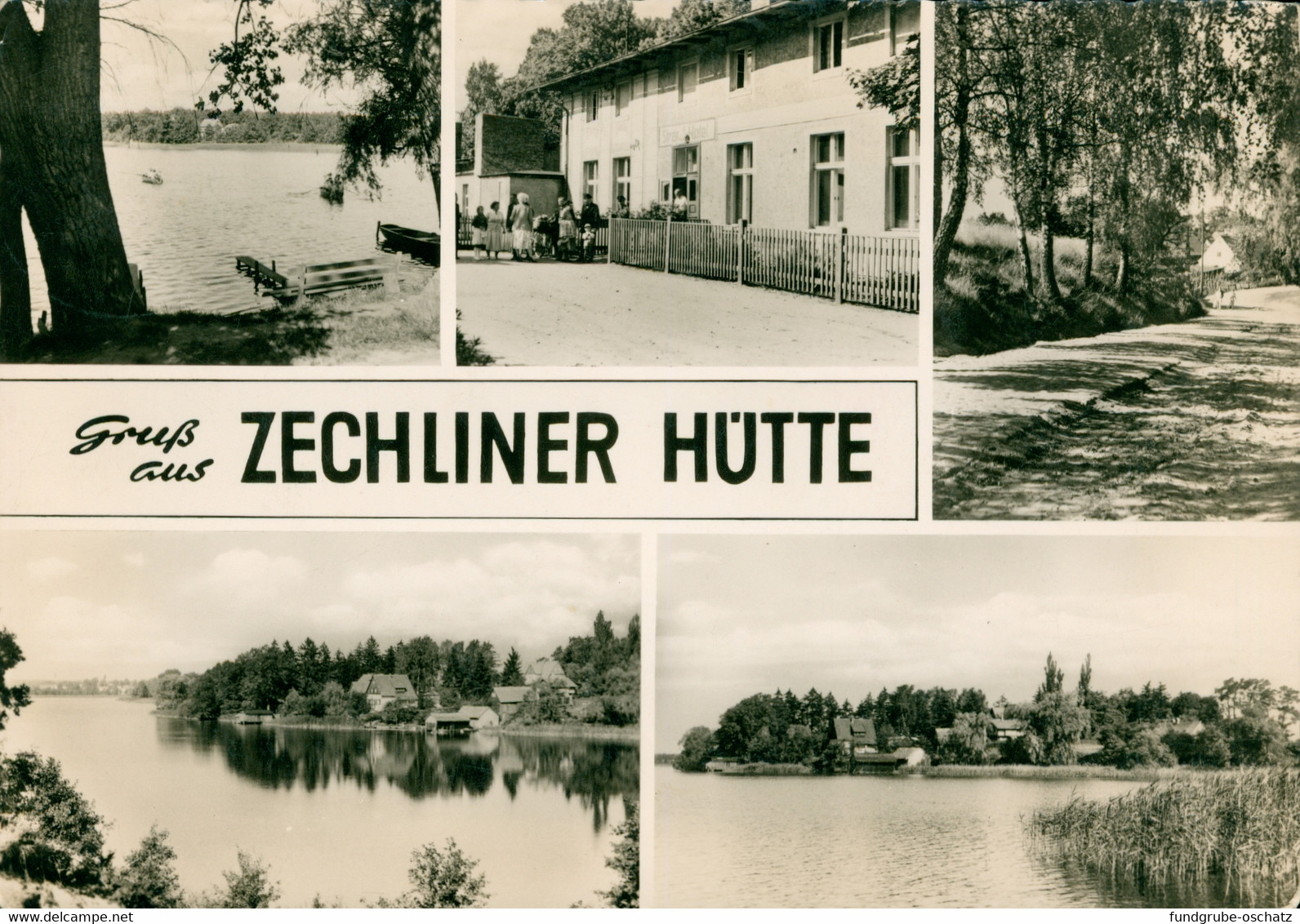 AK Rheinsberg OT Zechlinerhütte Zechliner Hütte - Rheinsberg