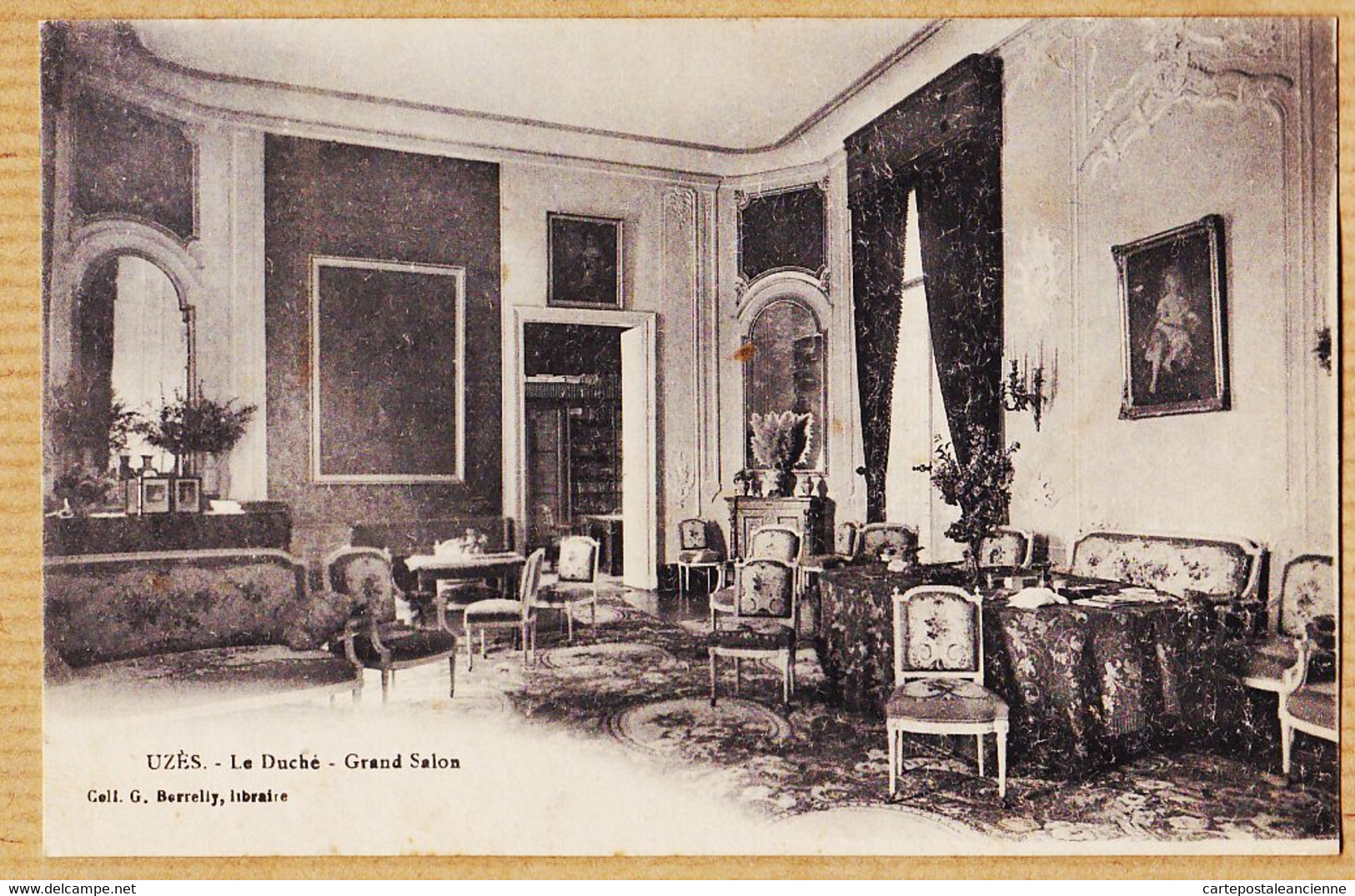 X30197 ⭐ UZES Gard Le DUCHE Grand Salon 1921 De Anaïs MARMEJEAN à Fernande HUGUET -BORELLY - Uzès