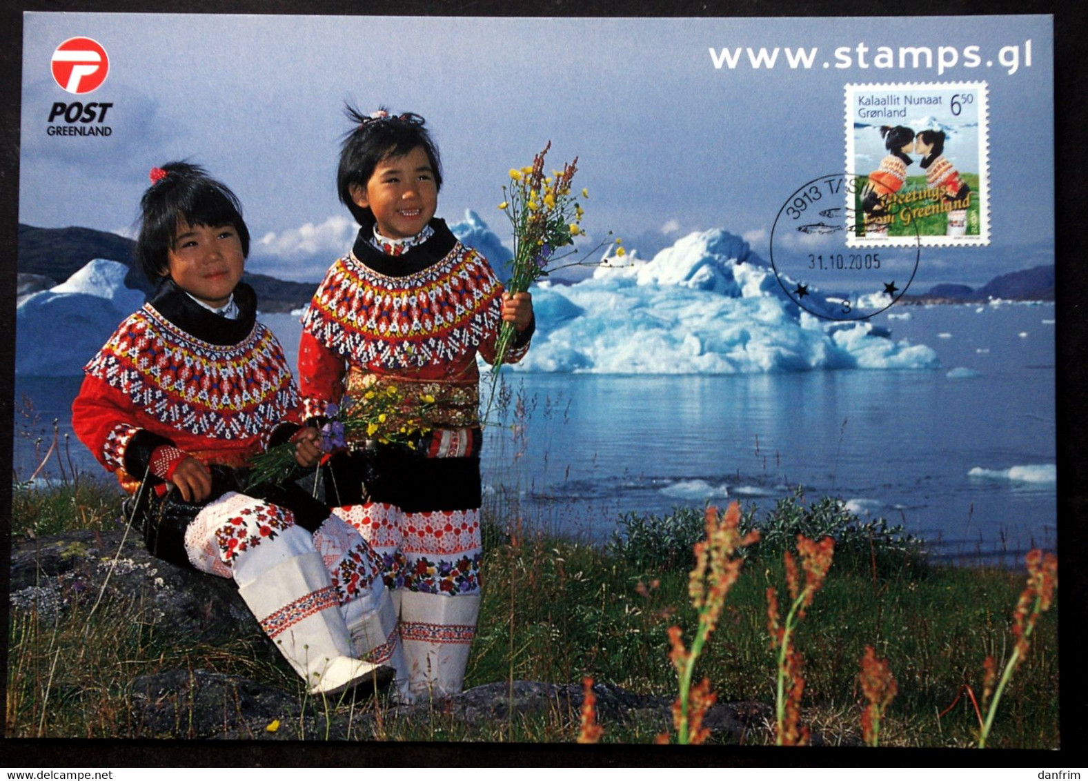Greenland 2005  CARDS   MiNr.422  ( Lot   5694) - Covers & Documents