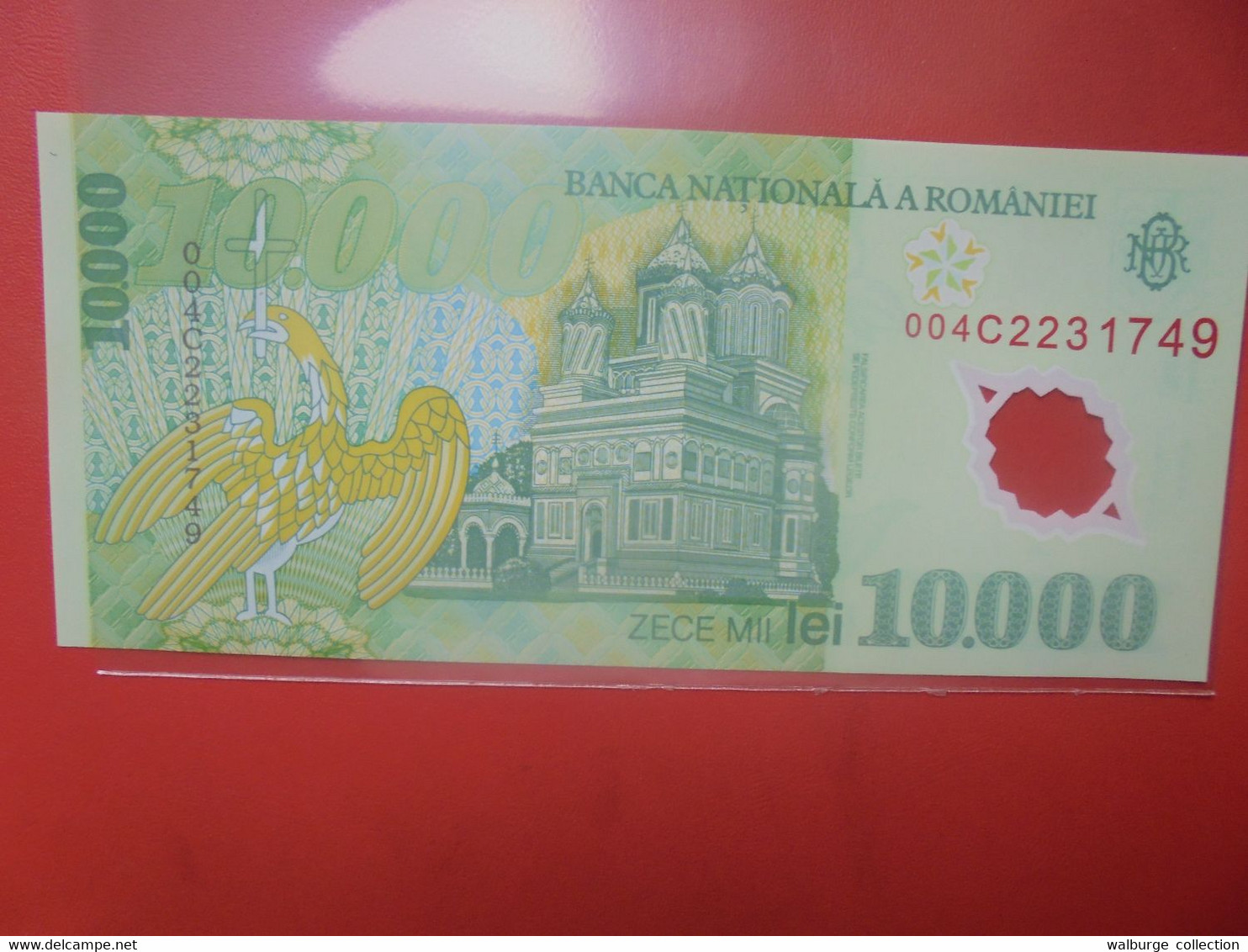 ROUMANIE 10.000 LEI Peu Circuler/Neuf (B.23) - Rumania