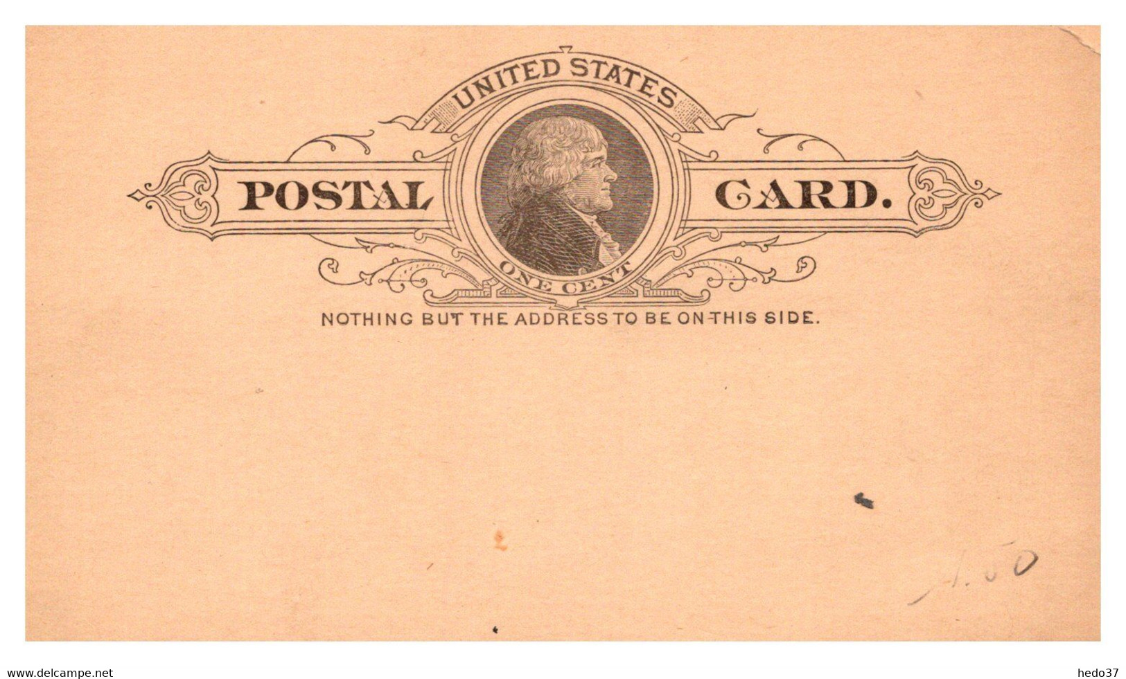 Etats Unis - Entiers Postaux - ...-1900