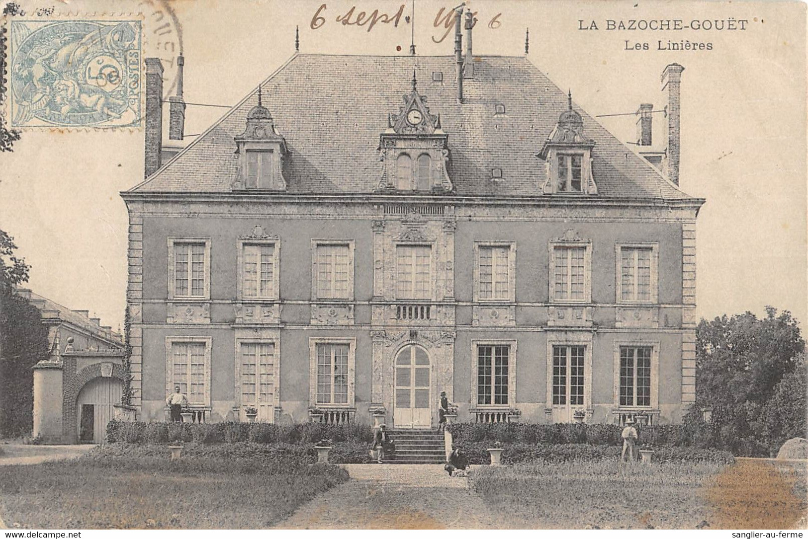 CPA 28 LA BAZOCHE GOUET LES LINIERES - Autres & Non Classés