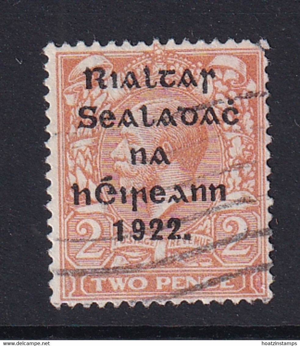 Ireland: 1922   KGV OVPT    SG33    2d    [Die I]  Used - Used Stamps