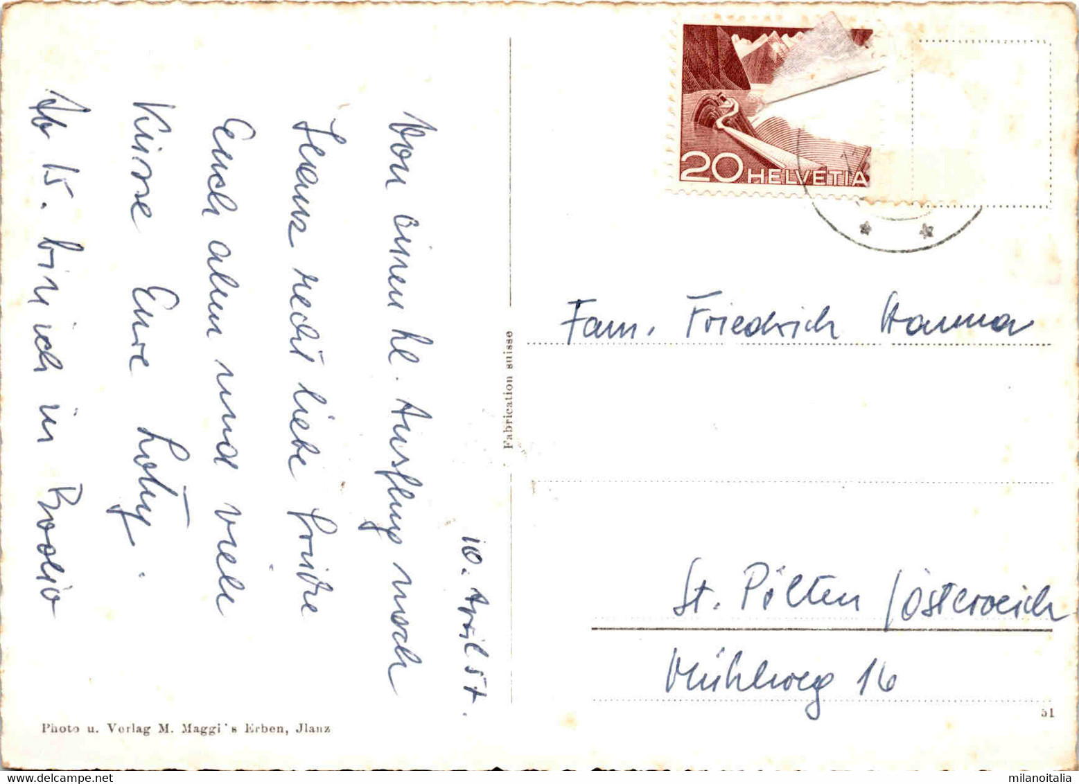 Glion (Ilanz) * 11. 4. 1957 - Ilanz/Glion