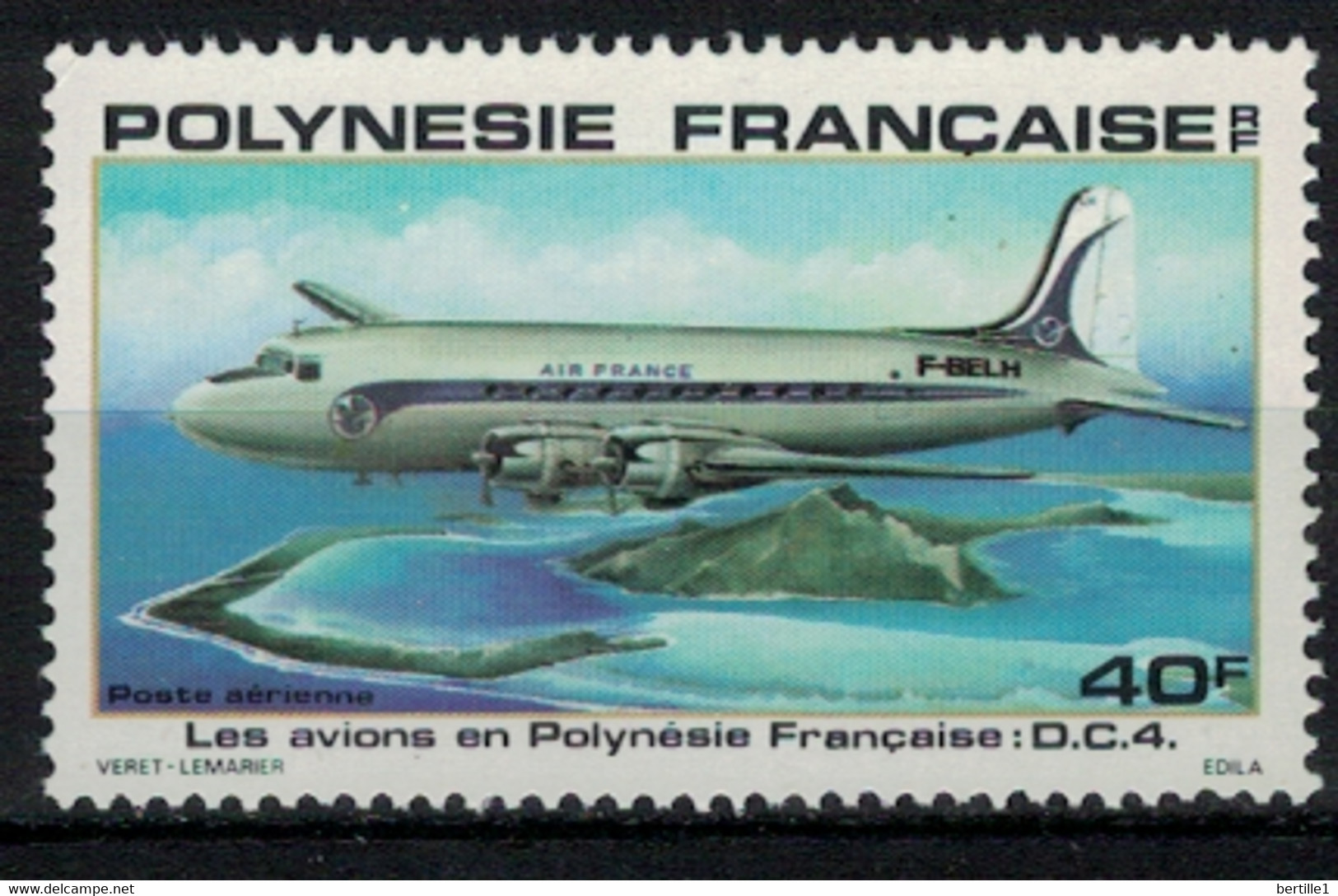 POLYNESIE                N°  YVERT  PA  149  NEUF SANS  CHARNIERES - Unused Stamps