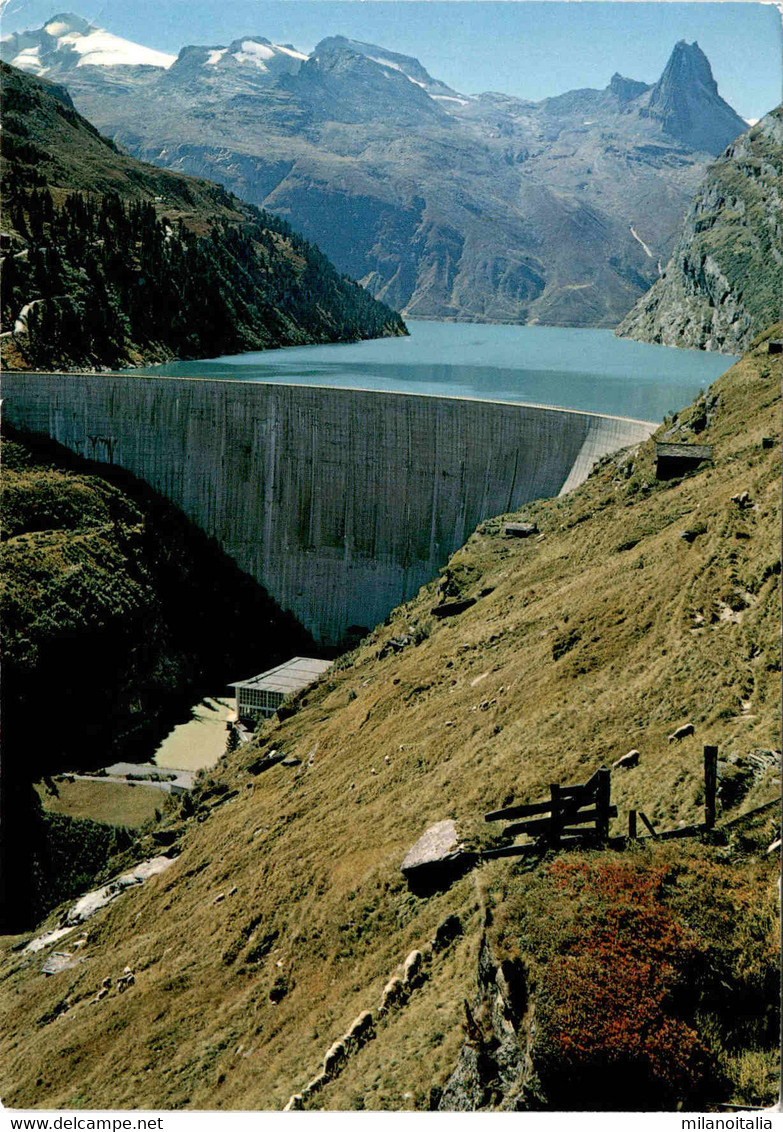 Vals-Zervreila, Stausee Mit Zervreilahorn (5945) * 24. 8. 1985 - Vals