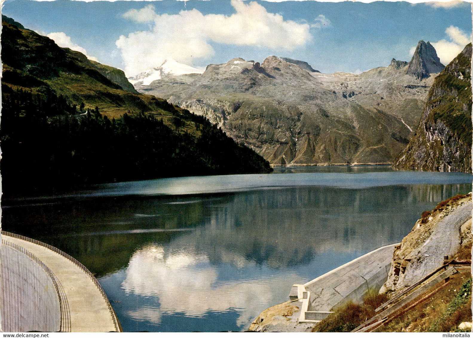 Vals, Zervreilastausee Mit Zervreilahorn (1336) - Vals