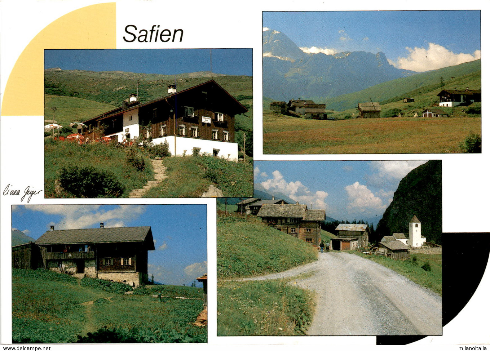 Safien - 4 Bilder (4/384) * 2. 8. 1994 - Safien