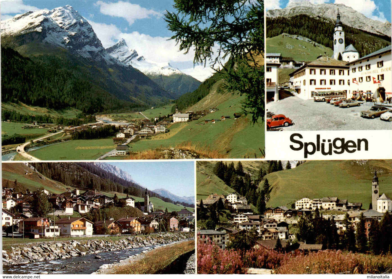 Splügen - 4 Bilder (4/153) * 4. 6. 1987 - Splügen