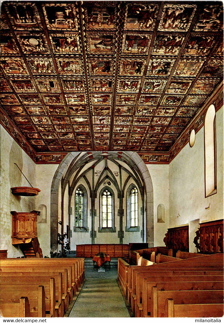 Zillis - Romanische Kirchendecke (3622) - Zillis-Reischen