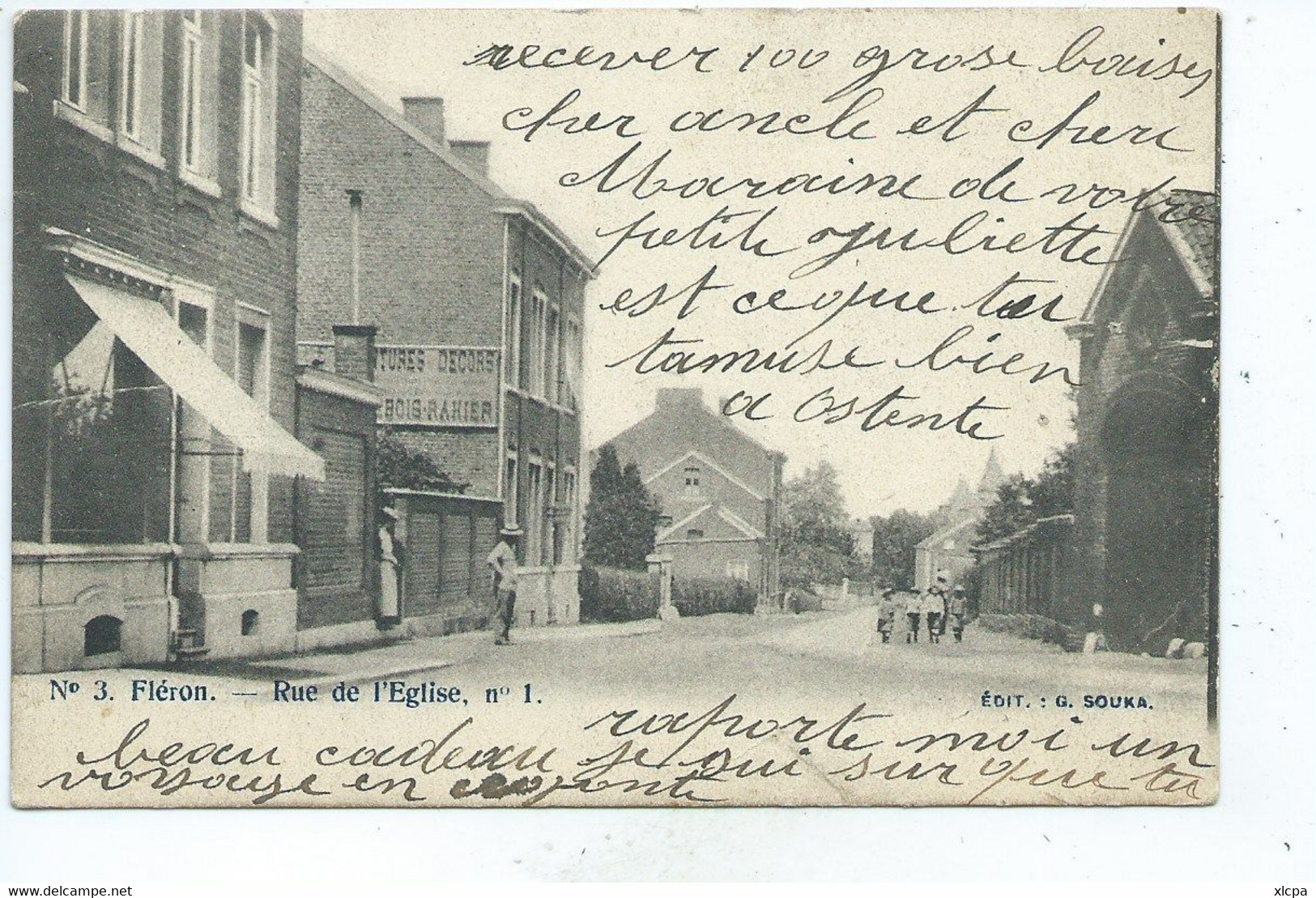 Fléron Rue De L'Eglise ( Etat Voir Les Scans ) - Fléron